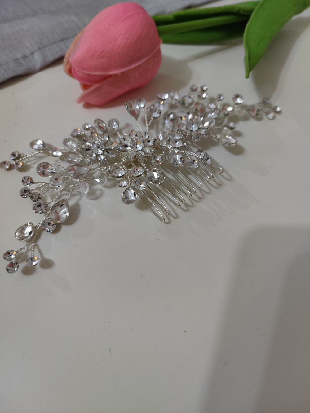 Sásd menyasszonyi hajdísz 