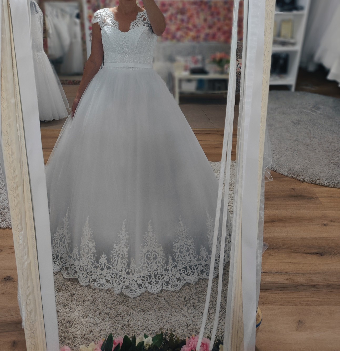 Szentes menyasszonyi ruha