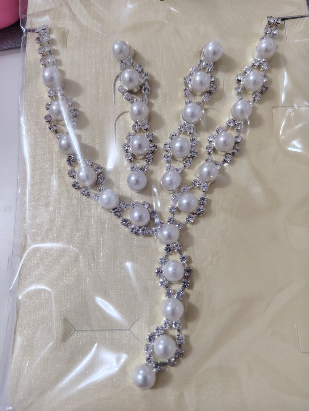 Noszvaj menyasszonyi ékszerszett 