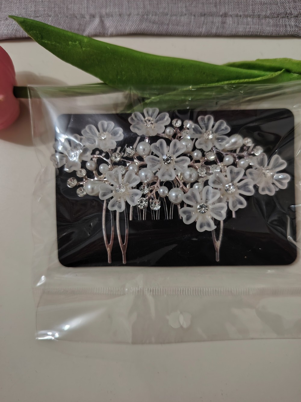 Gönyű menyasszonyi hajdísz