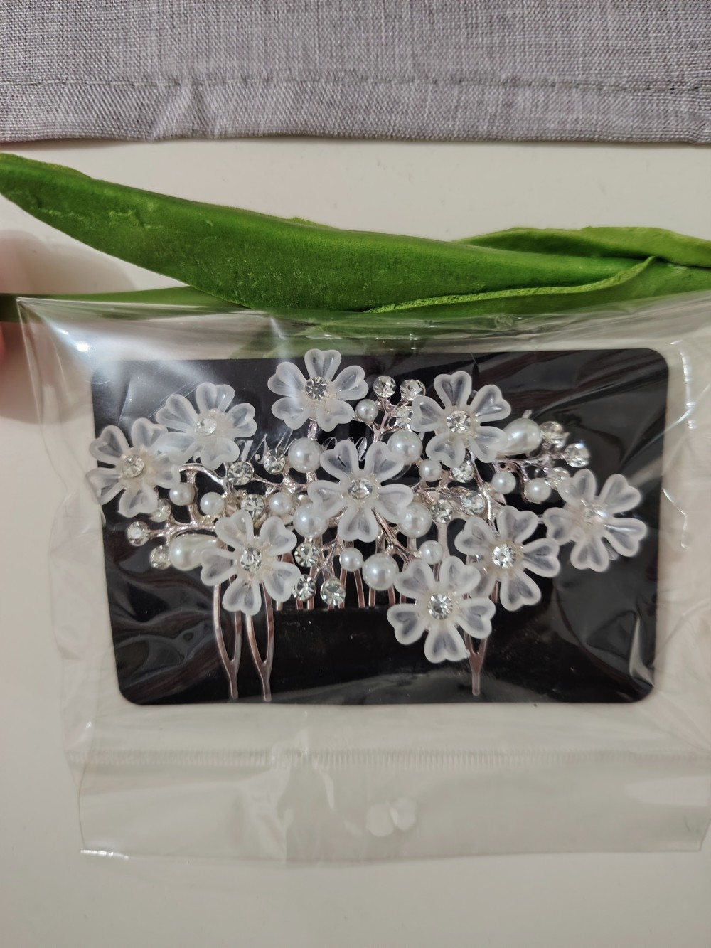 Gönyű menyasszonyi hajdísz