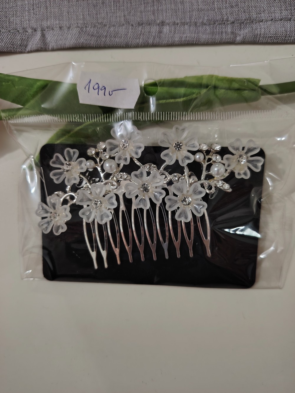 Velence menyasszonyi hajdísz