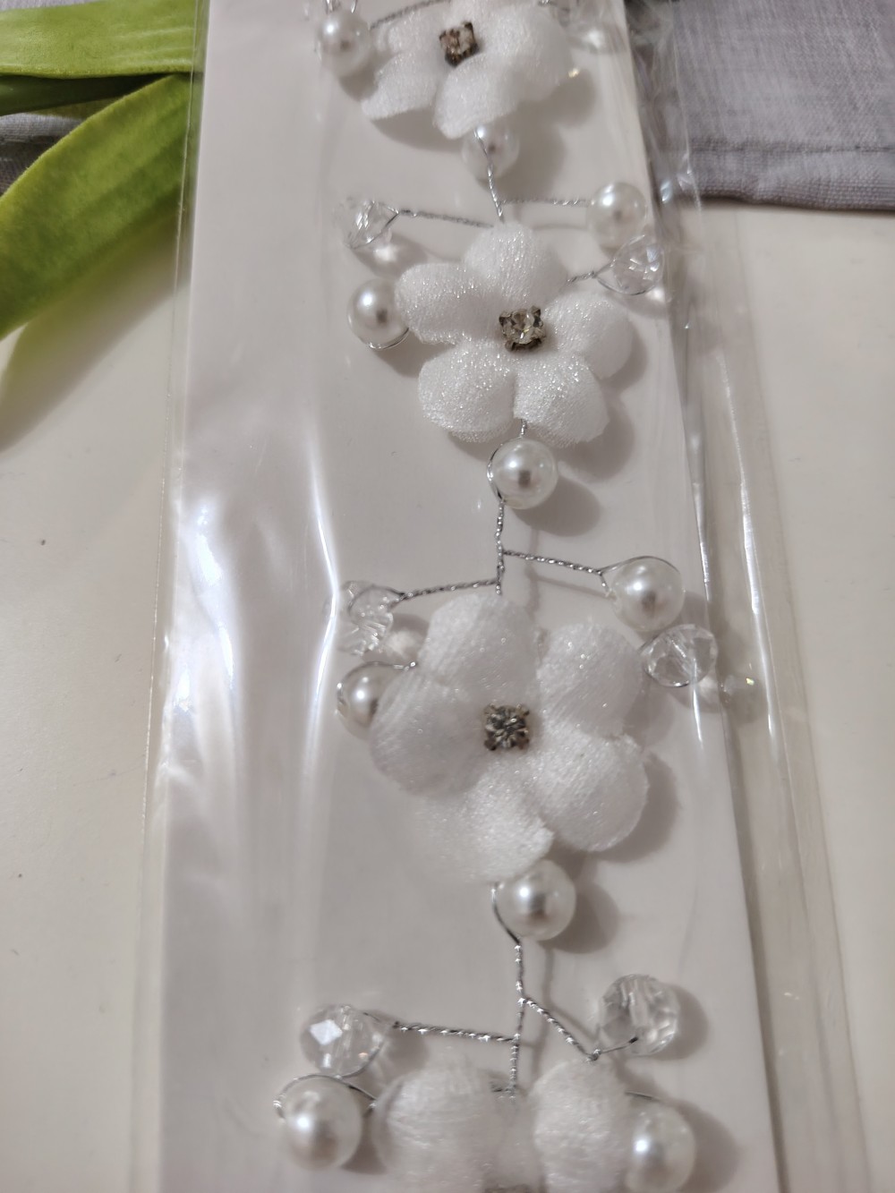 Újtelek menyasszonyi hajdísz 