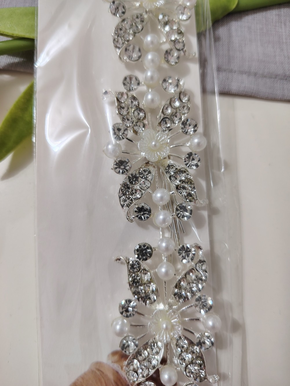 Salföld menyasszonyi hajdísz 