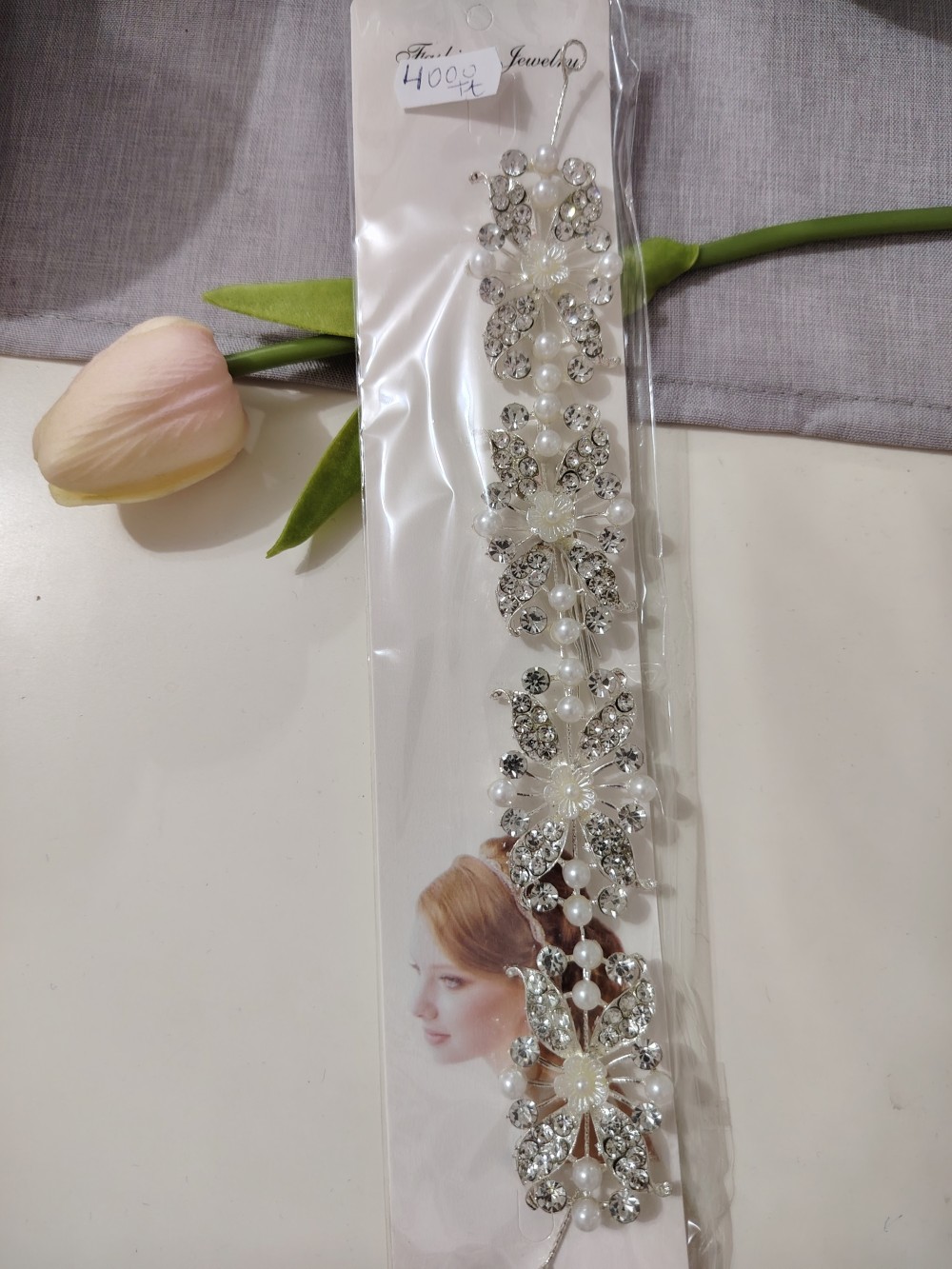 Salföld menyasszonyi hajdísz 