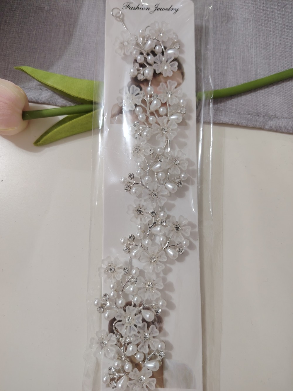 Szederkény menyasszonyi hajdísz 